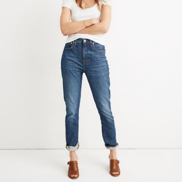 Madewell High Rise Slim Boyjean - Picture 3 of 10
